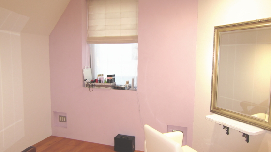 hair salon jouir様 店内